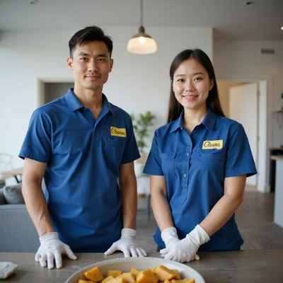 Cuci Pro cleaning team